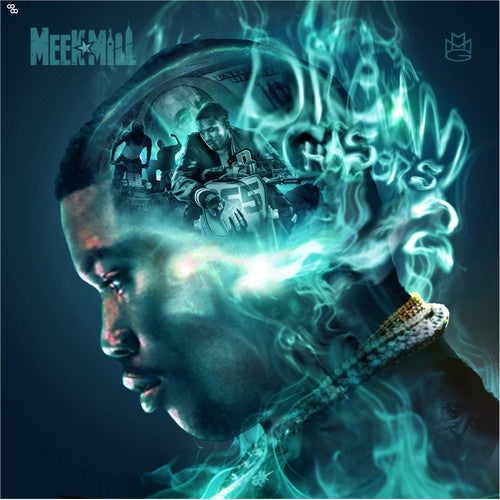 Meek Mill ‎– Dreamchasers 2 (2012) - New 2 LP Record 2014 Europe Import Aqua Blue/Blue Split Vinyl - Hip Hop / RnB - Shuga Records