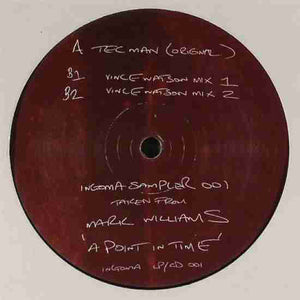 Mark Williams ‎– Tec Man - Mint- 12" Single (UK Import) 2004 - Techno