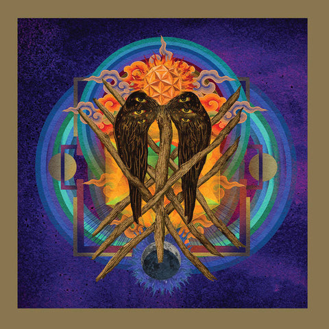 Yob - Our Raw Heart - New Vinyl 2018 Relapse Records 2 Lp Pressing on Metallic Gold Vinyl with Gatefold Jacket (Limited to 2500) - Metal / Doom (FFO: Electric Wizard, Sleep, Pallbearer)