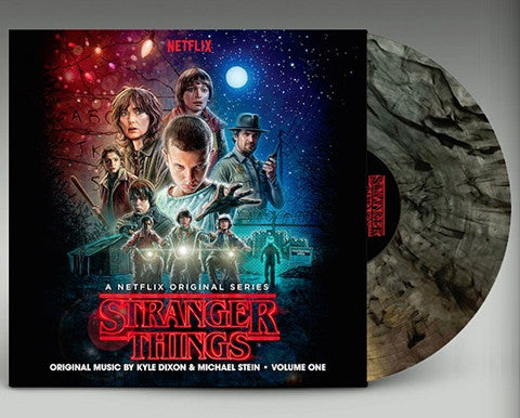 Original Score / Kyle Dixon & Michael Stein - Stranger Things Vol. One - New Vinyl Record 2016 Netflix / Lakeshore Records Limited Edition Indie Exclusive Clear / Black Smoke 150gram Vinyl - V TIGHT V SPOOKY