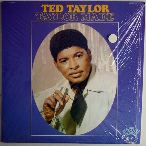 Ted Taylor ‎– Taylor Made (1972) - New Lp Record 2008 Ronn USA Vinyl - Soul/ Rhythm & Blues