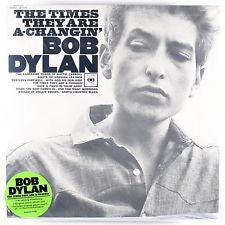 Bob Dylan - The Times They Are A-Changin' (Mono) - New Vinyl Record 2014 Sundazed LP Reissue - Rock / Folk-Rock