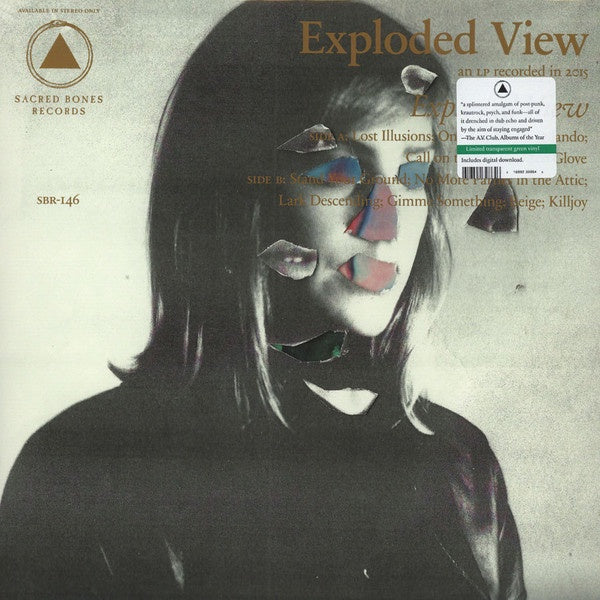 Exploded View ‎– Exploded View - New Lp Record 2016 Sacred Bones USA Vinyl & Download - Post-Punk / Experimental / Industrial - Shuga Records