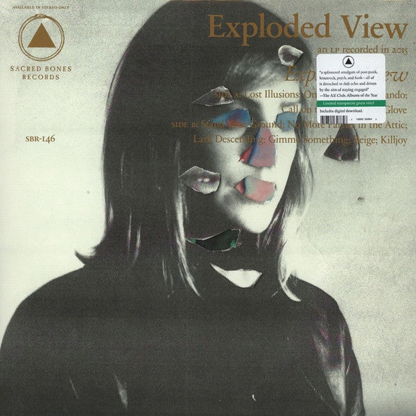 Exploded View ‎– Exploded View - New Lp Record 2016 Sacred Bones USA Vinyl & Download - Post-Punk / Experimental / Industrial