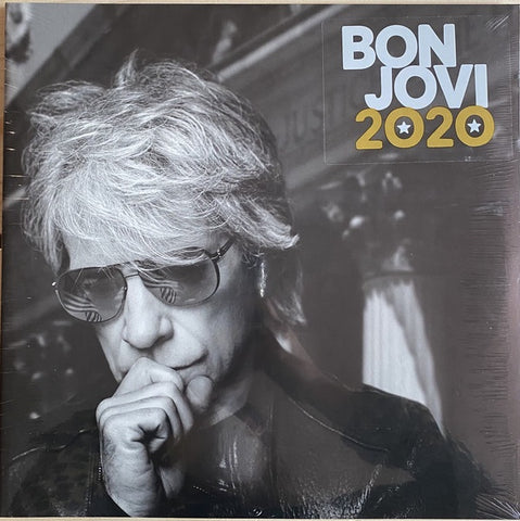 Bon Jovi ‎– 2020 - New2 LP Record 2021 Island USA Gold Vinyl - Hard Rock / Pop Rock