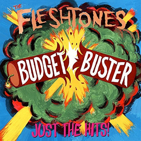 The Fleshtones - Budget Buster - New Vinyl Record 2017 Yep Roc Record Store Day Black Friday Exclusive Compilation on Red and Orange Splatter Vinyl with Digial Download (Limited to 1300) - Rock