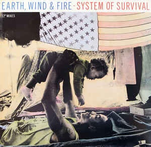 Earth, Wind & Fire ‎– System Of Survival (12" Mixes) - Mint 12" Single Record - 1987 USA Colombia Vinyl - Funk / House