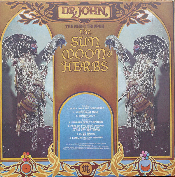Dr. John The Night Tripper - The Sun, Moon & Herbs - VG+ 1971 Stereo Original Press USA - Psychedelic/Funk/Blues