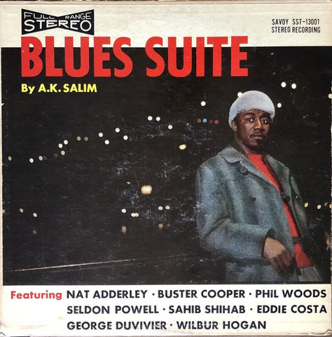 A.K. Salim ‎– Blues Suite - VG+ (VG- cover) LP Record 1958 Savoy USA Stereo RVG Vinyl - Jazz / Afro-Cuban / Bop
