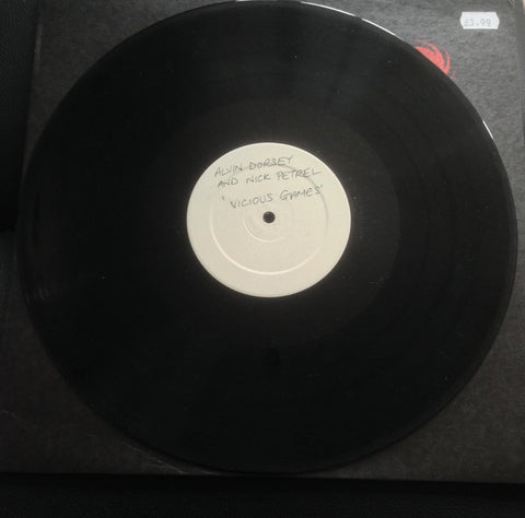 Alvin Dorsey & Nick Petrel ‎– Vicious Games - Mint- 12" Single Record 2001 Black Hole Netherlands Import Promo Vinyl - Trance