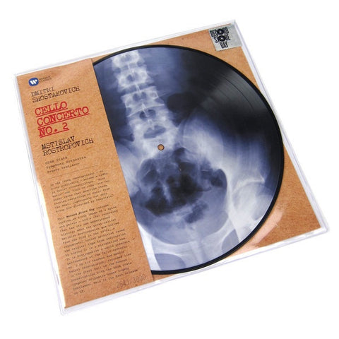 Mstislav Rostropovich - Shostakovich: Cello Concerto No. 2 - New Lp Record Store Day 2017 Warner Europe Import RSD Picture Disc Vinyl - Classical