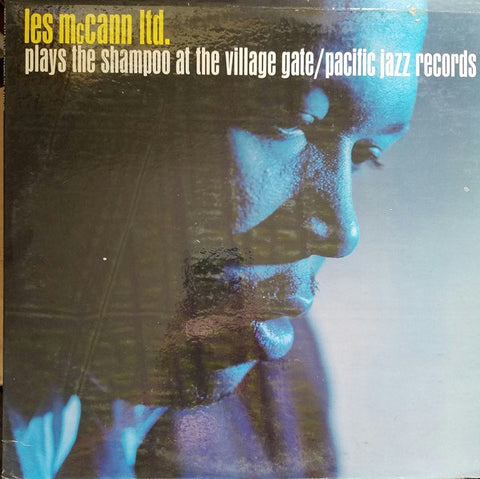 Les McCann Ltd. ‎– Plays The Shampoo At The Village Gate - VG Lp Record 1963 Pacific Jazz USA Mono Vinyl - Jazz