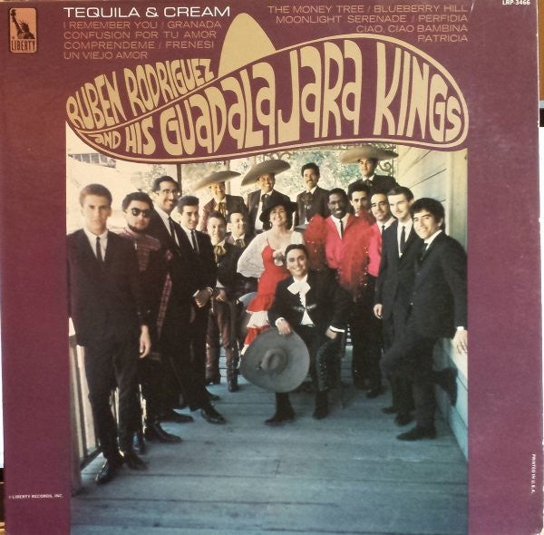 Ruben Rodriguez And His Guadalajara Kings ‎– Tequila & Cream - VG+ Lp Record 1966 USA Mono Original Vinyl - Latin / Pop - Shuga Records