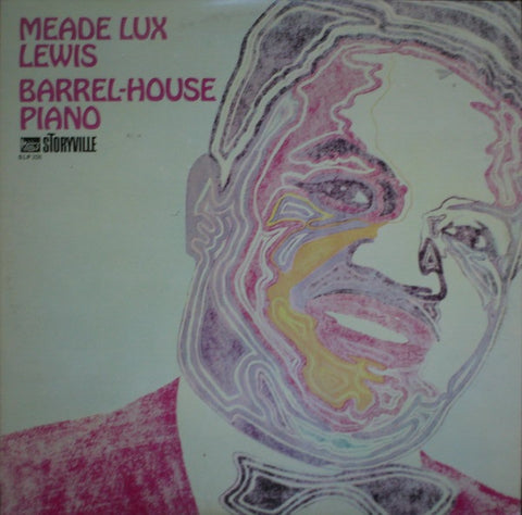 Meade Lux Lewis ‎– Barrel-House Piano - Mint- Lp Record 1968 Storyville Denmark Import Vinyl - Blues / Boogie Woogie