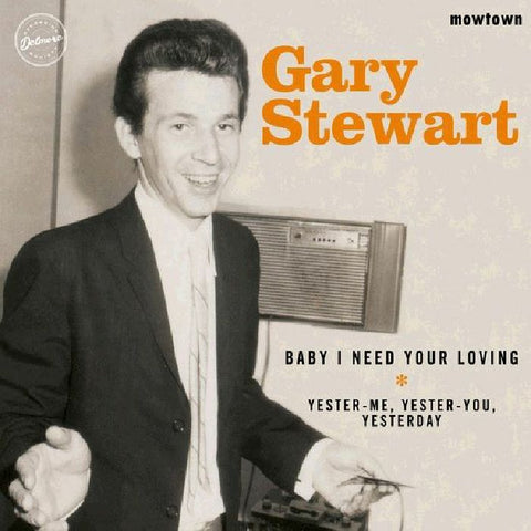 Gary Stewart - Mowtown - New 7" Vinyl 2018 Delmore Record Store Day Exclusive (Limited to 1000) - Country / Honky Tonk