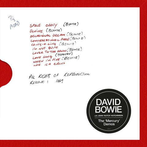 David Bowie ‎– Mercury Demos - New Vinyl LP Mono Boxset 2019 - Pop / Rock