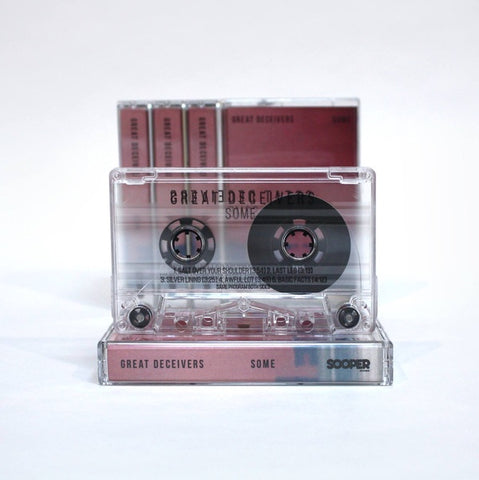 Great Deceivers ‎– Some - New Cassette 2017 Sooper Tape - Indie / Math Rock