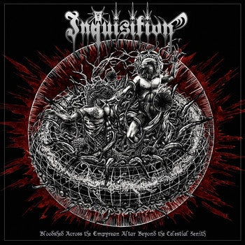 Inquisition ‎– Bloodshed Across The Empyrean Altar Beyond The Celestial Zenith - New Vinyl 2016 Season of Mist 2 Lp Pressing on 'Silver with Black Marble' Vinyl with Gatefold Jacket (Limited to 500!) - Black Metal - Shuga Records
