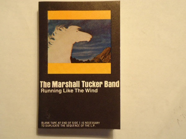 The Marshall Tucker Band ‎– Running Like The Wind - Used Cassette Tape Warner 1979 USA - Rock - Shuga Records