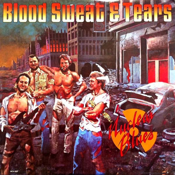 Blood Sweat & Tears ‎– Nuclear Blues - VG+ Stereo Promo 1980 USA - Rock / Jazz-Rock - Shuga Records