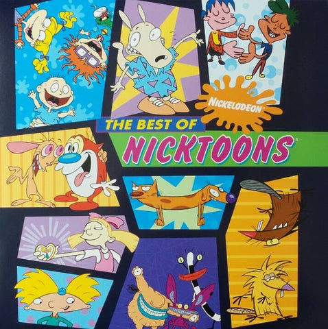 Various ‎– The Best Of Nicktoons - New Lp Record 2015 Kid Rhino Slime Green Vinyl - Soundtrack / TV / Children's