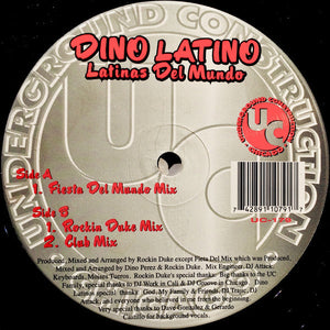 Dino Latino - Latinas Del Mundo Mint- - 12" Single 1996 Underground Connection USA - Chicago House