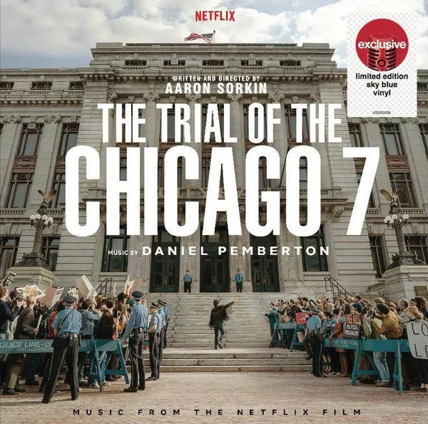 Daniel Pemberton ‎– The Trial Of The Chicago 7 - New LP Record 2021 Varèse Sarabande Target Exclusive USA Sky Blue Vinyl - Soundtrack - Shuga Records