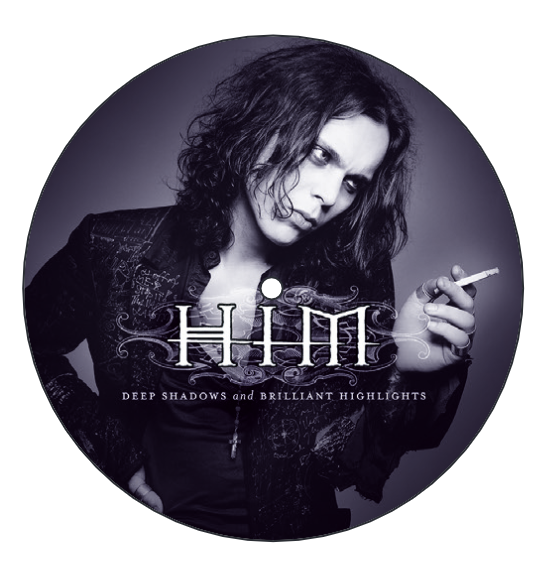 HIM ‎– Deep Shadows And Brilliant Highlights - New Vinyl Record 2017 The End Records 'ROCKtober Series' Picture Disc Reissue (Limited to 1000!) - Alt-Rock / Goth Metal - Shuga Records