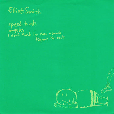 Elliott Smith - Speed Trials - New Vinyl Record 2009 Kill Rock Stars 7" Reissue w/ Download - Lo-Fi / Indie Pop / Indie Rock