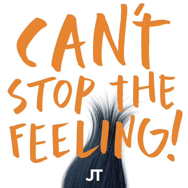 JT / Justin Timberlake - Can't Stop the Feeling - New 12" Single Record 2016 RCA USA Orange Vinyl - Pop / R&B - Shuga Records