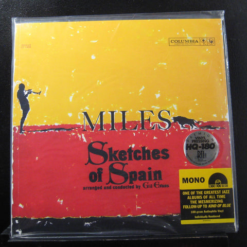 Miles Davis ‎– Sketches Of Spain (1960) - VG+ LP Record Store Day Black Friday 2012 Columbia USA RSD Mono 180 gram Vinyl & Numbered - Jazz / Modal