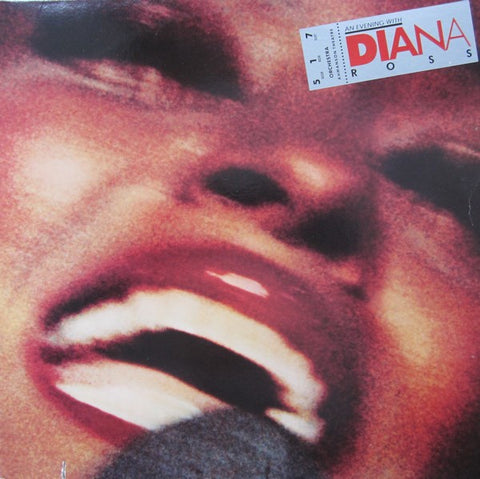 Diana Ross ‎– An Evening With Diana Ross - VG+ 2 LP Record 1977 Motown USA Vinyl - Soul / Disco