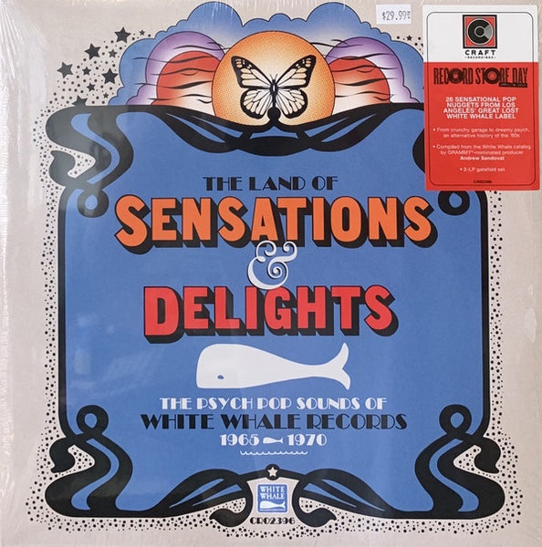 Various – The Land Of Sensations & Delights: The Psych Pop Sounds Of White Whale Records 1965-1970 - New 2 LP Record Store Day 2020 Craft USA RSD Vinyl - Psychedelic Rock / Pop Rock