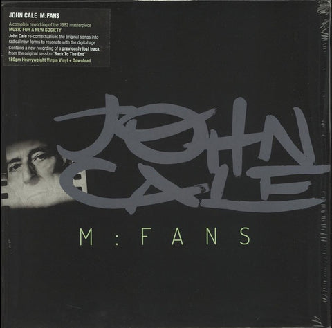 John Cale ‎– M:FANS - New Vinyl 2016 Double Six 2 Lp 180gram Pressing with Download - Art Rock