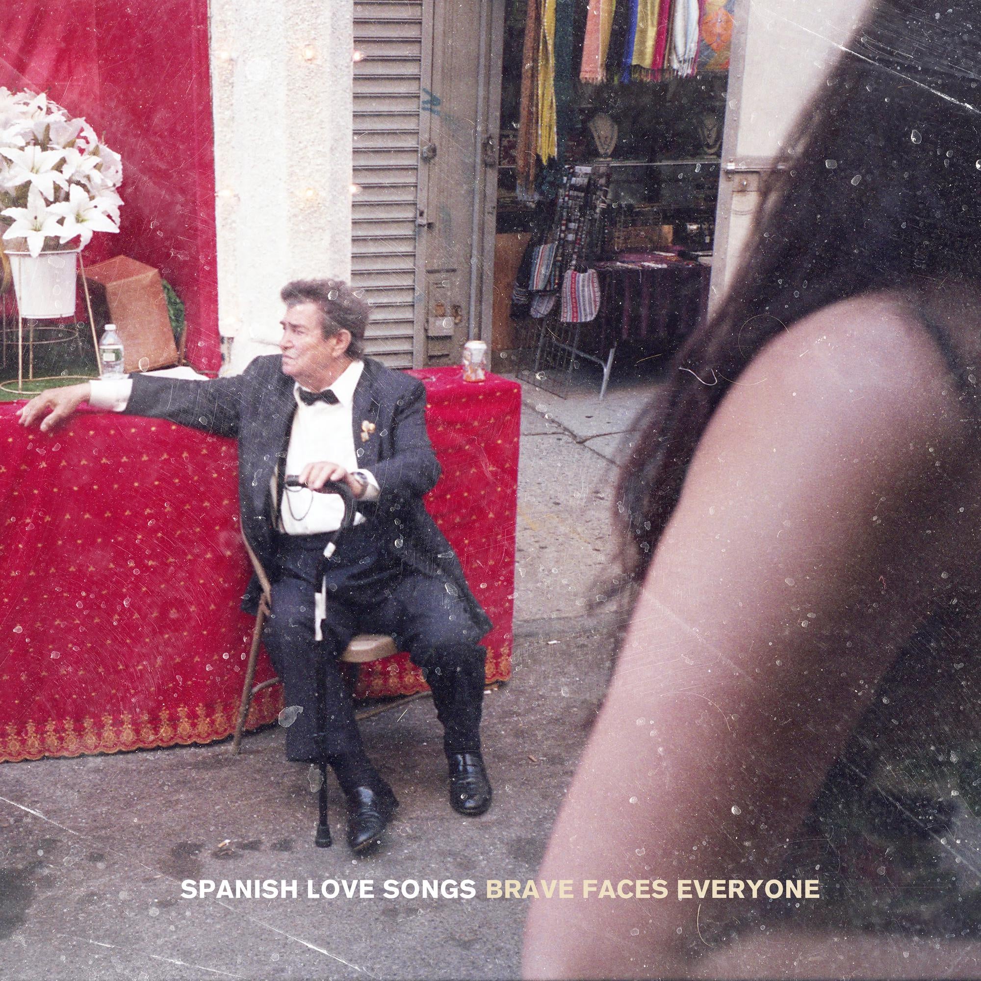 Spanish Love Songs ‎– Brave Faces Everyone - New LP Record 2020 Pure Noise Indie Exclusive Half Blood Red / Half Bone w/ Heavy Black Splatter Vinyl - Rock / Punk - Shuga Records