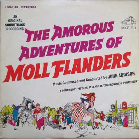 John Addison ‎– The Amorous Adventures Of Moll Flanders - Mint- LP Record 1965 RCA USA Stereo Vinyl - Soundtrack