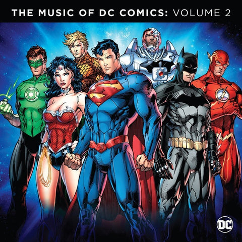 Various ‎– The Music Of DC Comics: Volume 2 - New Vinyl 2 Lp 2016 WaterTower Music Compilation - Soundtrack / DC Comics