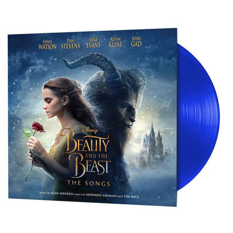 Various ‎– Beauty And The Beast (The Songs) - New Lp Record 2017 Walt Disney USA Blue Vinyl - Soundtrack