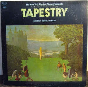 The New York Electric String Ensemble ‎- Tapestry - VG+ Stereo 360 Sound 1969 USA - Classical / Baroque
