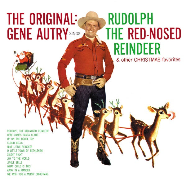 Gene Autry ‎– Rudolph The Red-Nosed Reindeer (1962) - New Lp Record Store Day Black Friday 2015 Varèse USA Red Vinyl - Holiday / Christmas