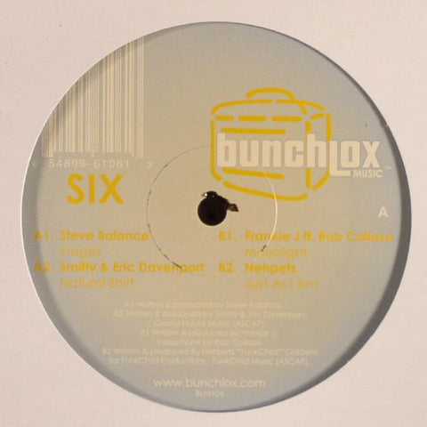 Various - Bunchlox Six Mint- - 12" Single 2003 Bunchlox USA - Chicago House