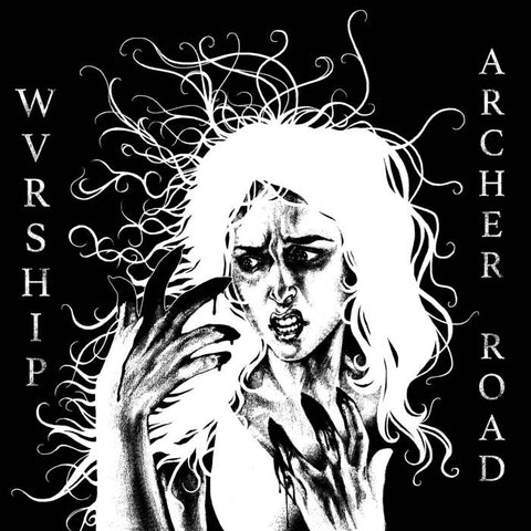 WVRSHIP - Archer Road - New 7" Vinyl 2018 No Trend Records Pressing with Download - Chicago, IL Hard Rock / Punk