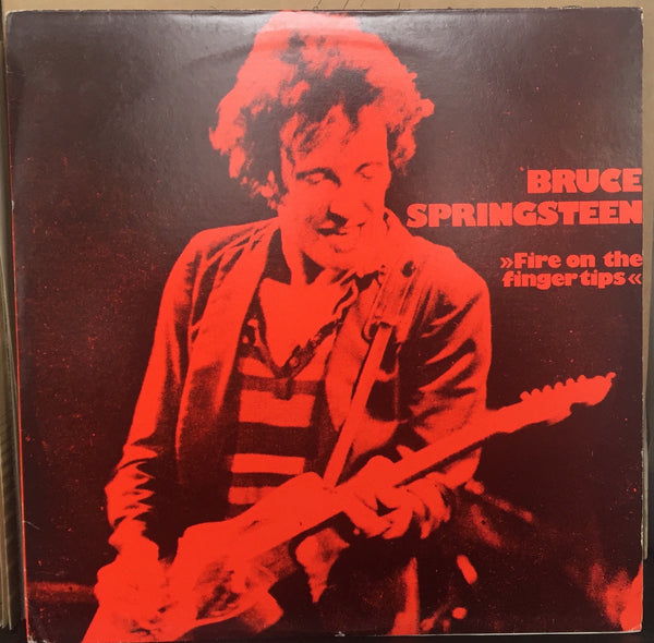 Bruce Springsteen ‎– Fire On The Fingertips - Mint- 1978 Stereo UK Import Red Vinyl - Rock - Shuga Records