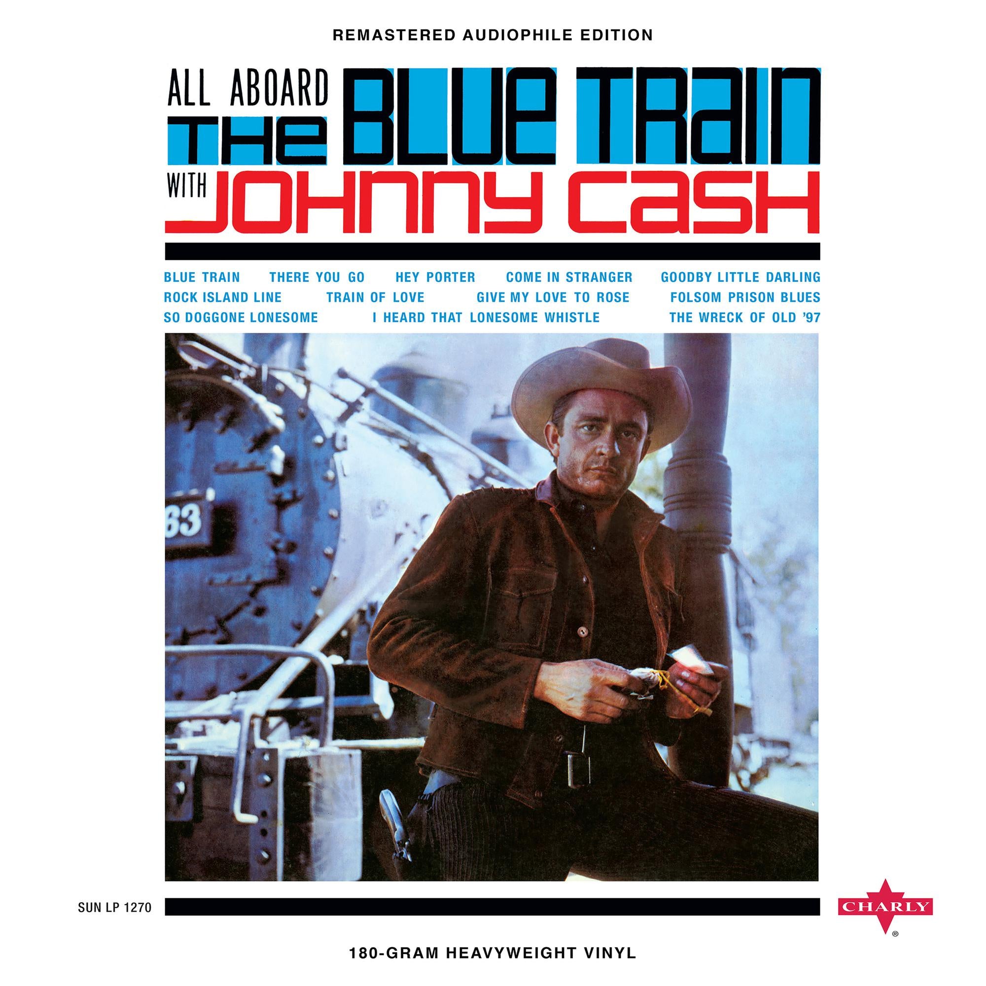Johnny Cash ‎– All Aboard The Blue Train (1963) - New LP Record 2017 Sun Limited Colored Vinyl - Country