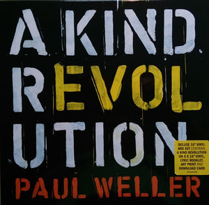 Paul Weller ‎– A Kind Revolution - New Vinyl Record 2017 Parlophone Deluxe 5x 10" Box Set with Lyric Booklet, Art Print and Download - Rock / New Wave / Mod