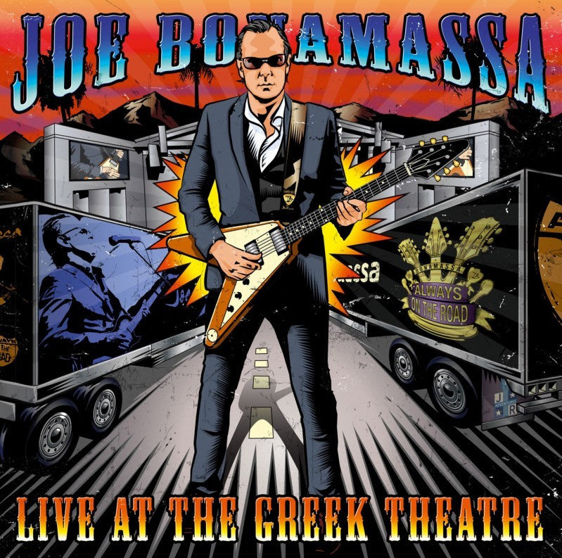 Joe Bonamassa - Live at The Creek Theatre - New Vinyl Record 2016 J&R Adventures Deluxe 4-LP 180gram Vinyl + Download - Blues Rock