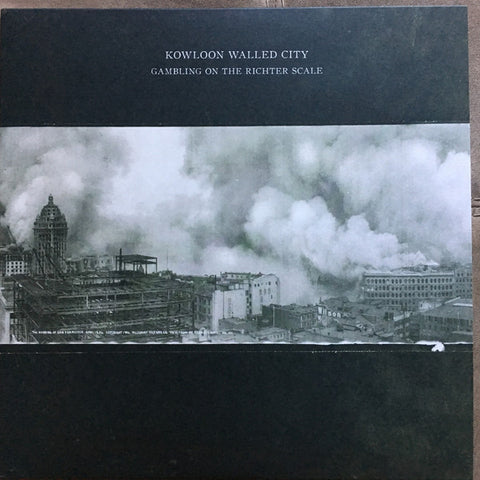 Kowloon Walled City ‎– Gambling On The Richter Scale - New Vinyl Record 2017 Gilead Media Black Vinyl Pressing with Download - Post-Hardcore / Sludge / Noise