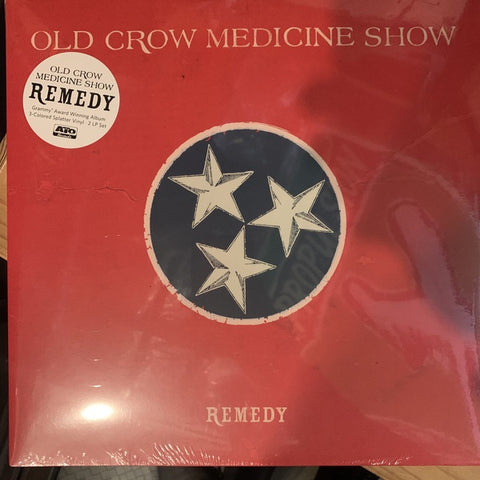 Old Crow Medicine Show ‎– Remedy (2014) - New 2 LP Record 2021 ATO Red/White Blue/White Splatter Vinyl & Download - Folk / Bluegrass