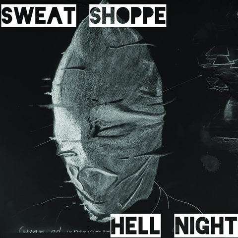 Hell Night / Sweat Shoppe - New Vinyl Encapsulated Records Split 7" on Green/Blue Mixed Color Vinyl with Download (only 4 copies made in this color!) - Hardcore