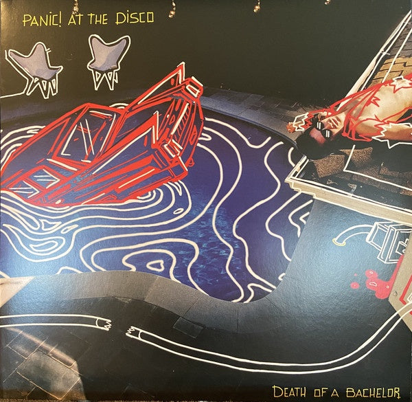 Panic! At The Disco ‎– Death Of A Bachelor (2016) - New LP Record 2021 Fueled By Ramen Silver Vinyl - Pop - Shuga Records
